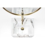 Умывальник отдельностоящий Rea Daria Marble